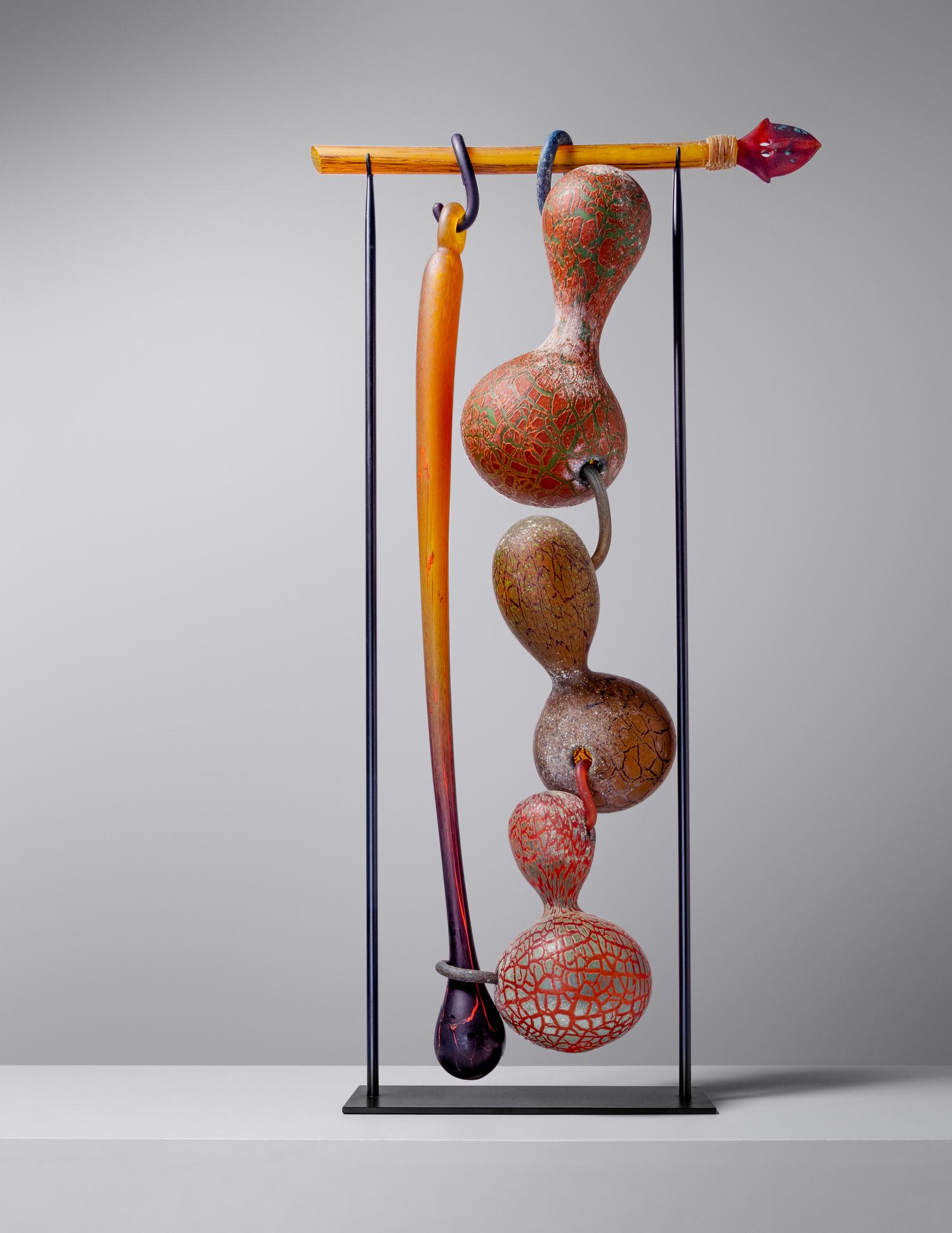 Suspended Artifact: Gourds with Orinka