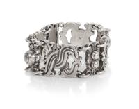 A Mexican Silver Bracelet, William Spratling (1900-1967) Length approximately 6 3/4 inches.
