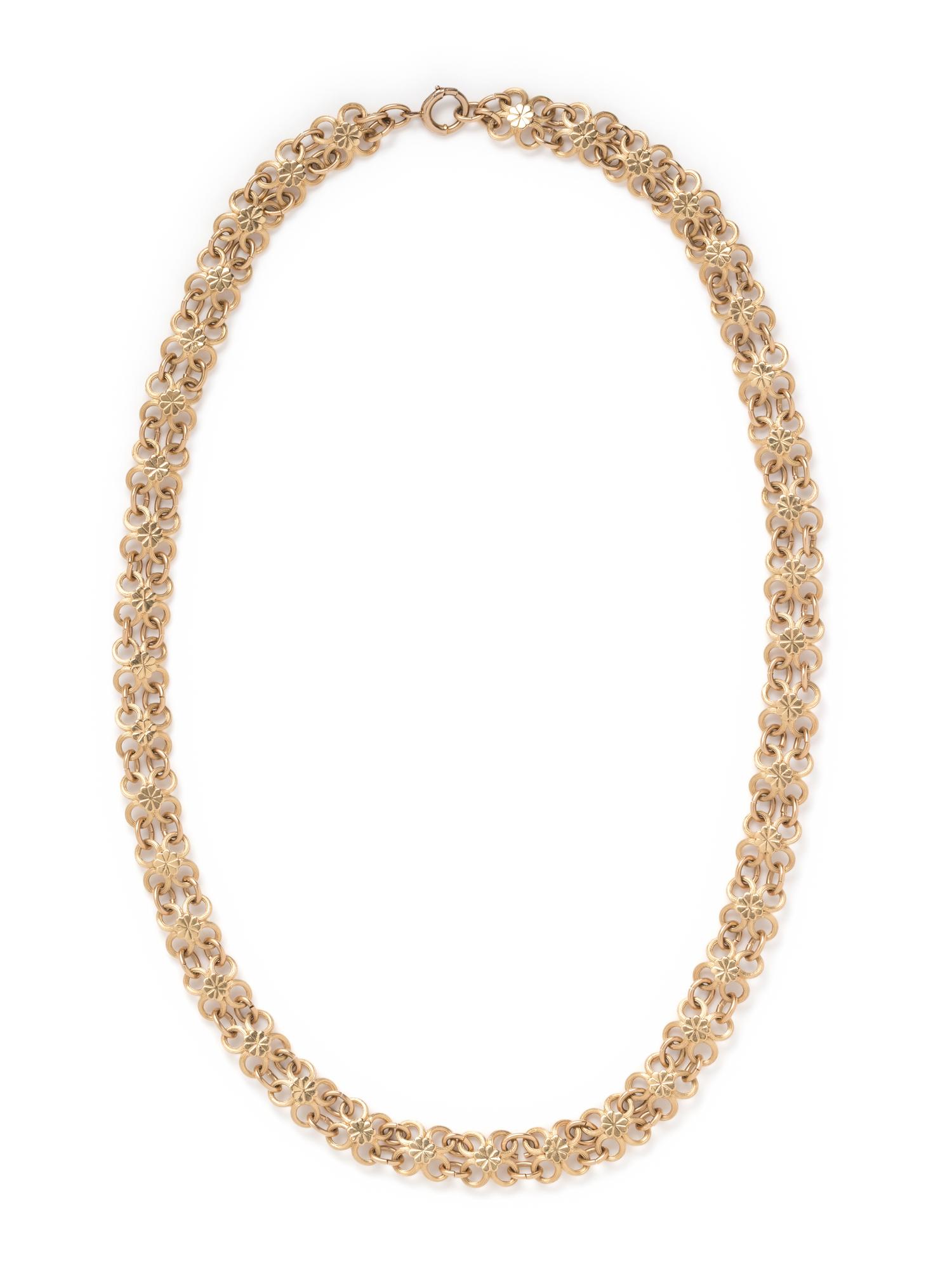 YELLOW GOLD NECKLACE