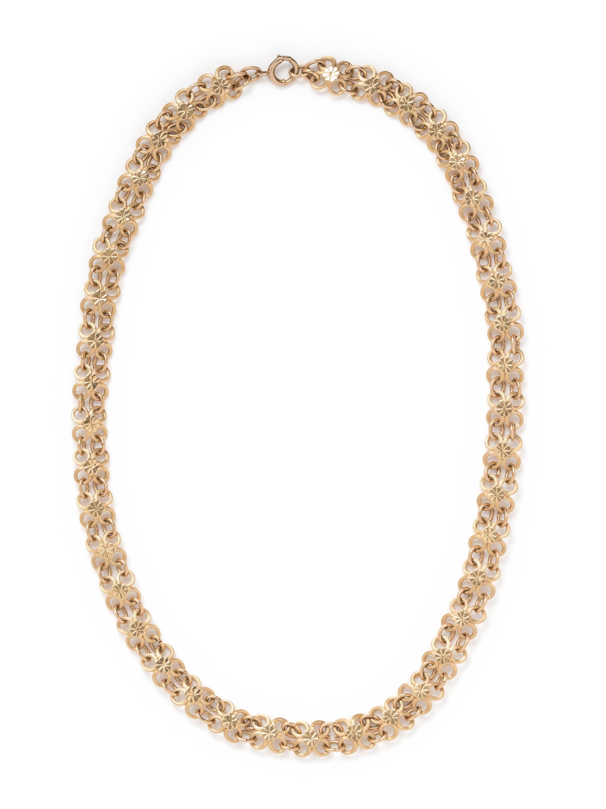 YELLOW GOLD NECKLACE