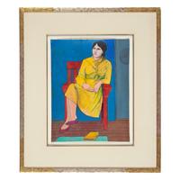 Figure in Red Chair, 1993