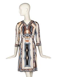 EMILIO PUCCI, SILK JERSEY DRESS