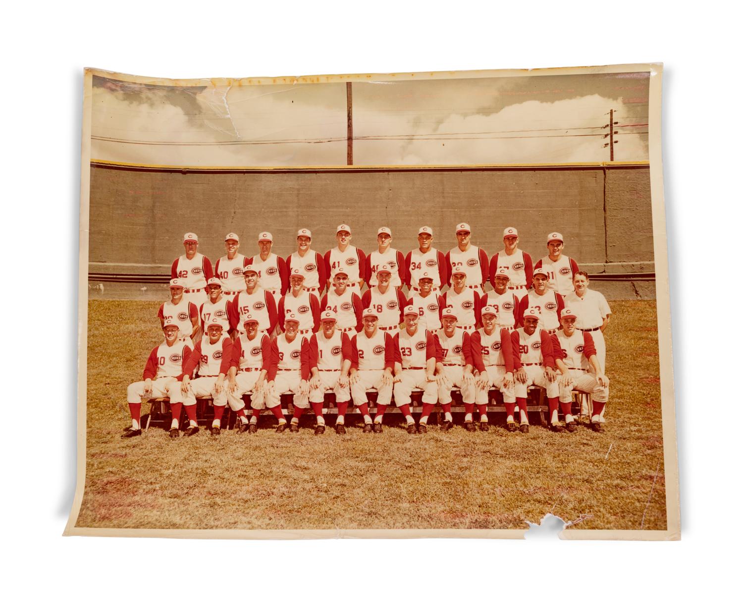 A Group of 1961 Cincinnati Reds National League Champion Items,