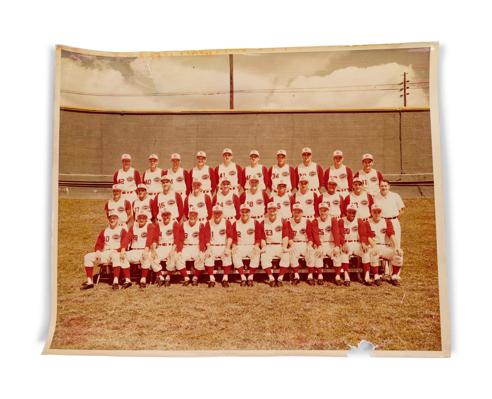 A Group of 1961 Cincinnati Reds National League Champion Items,