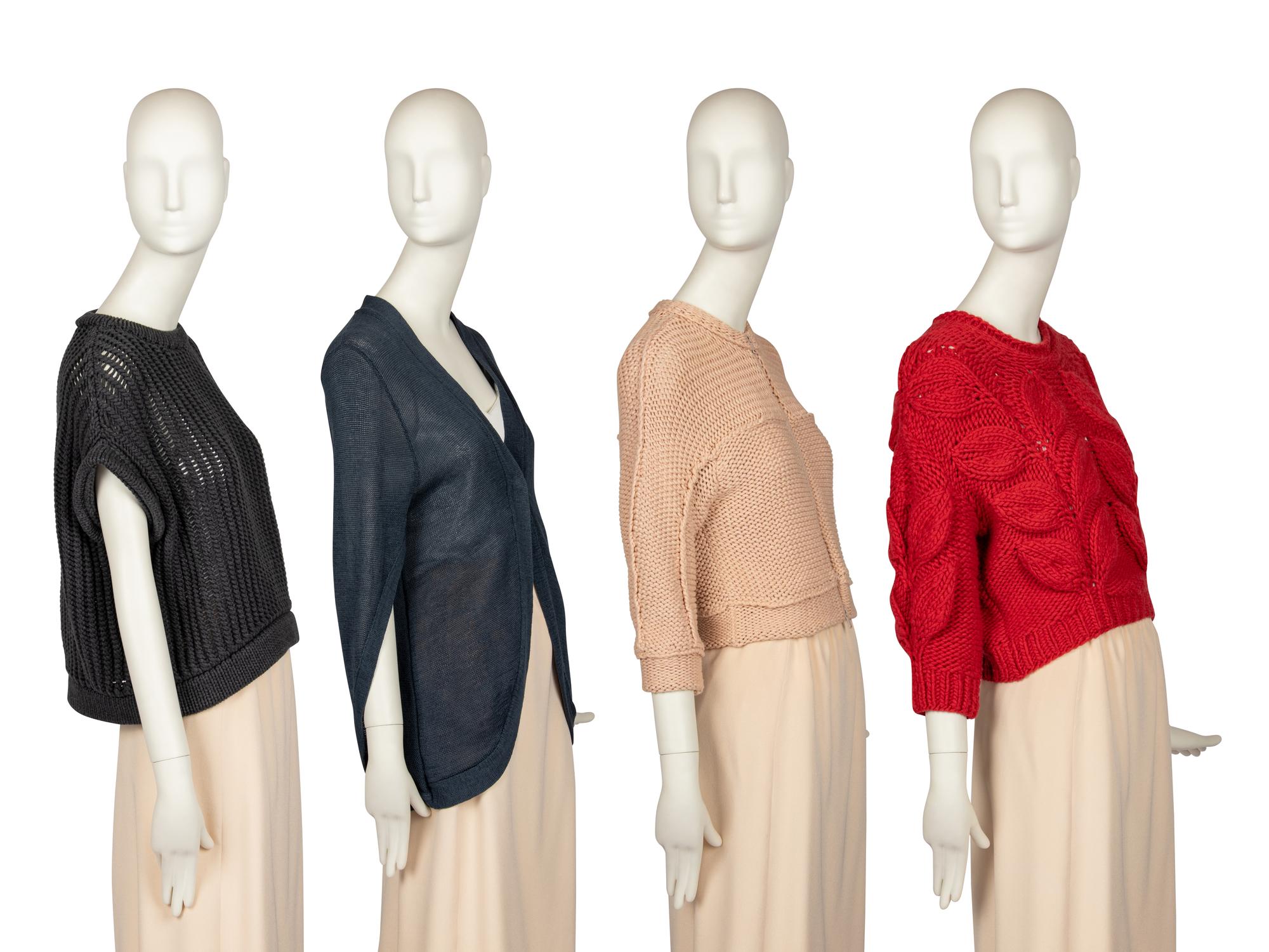 Four Brunello Cucinelli Knit Tops