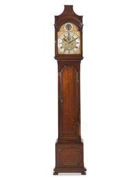 A George III Oak Tall Case Clock