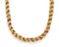 YELLOW GOLD NECKLACE