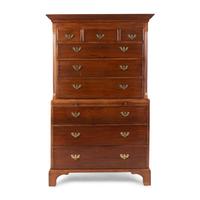 A George III Mahogany Chest-on-Chest