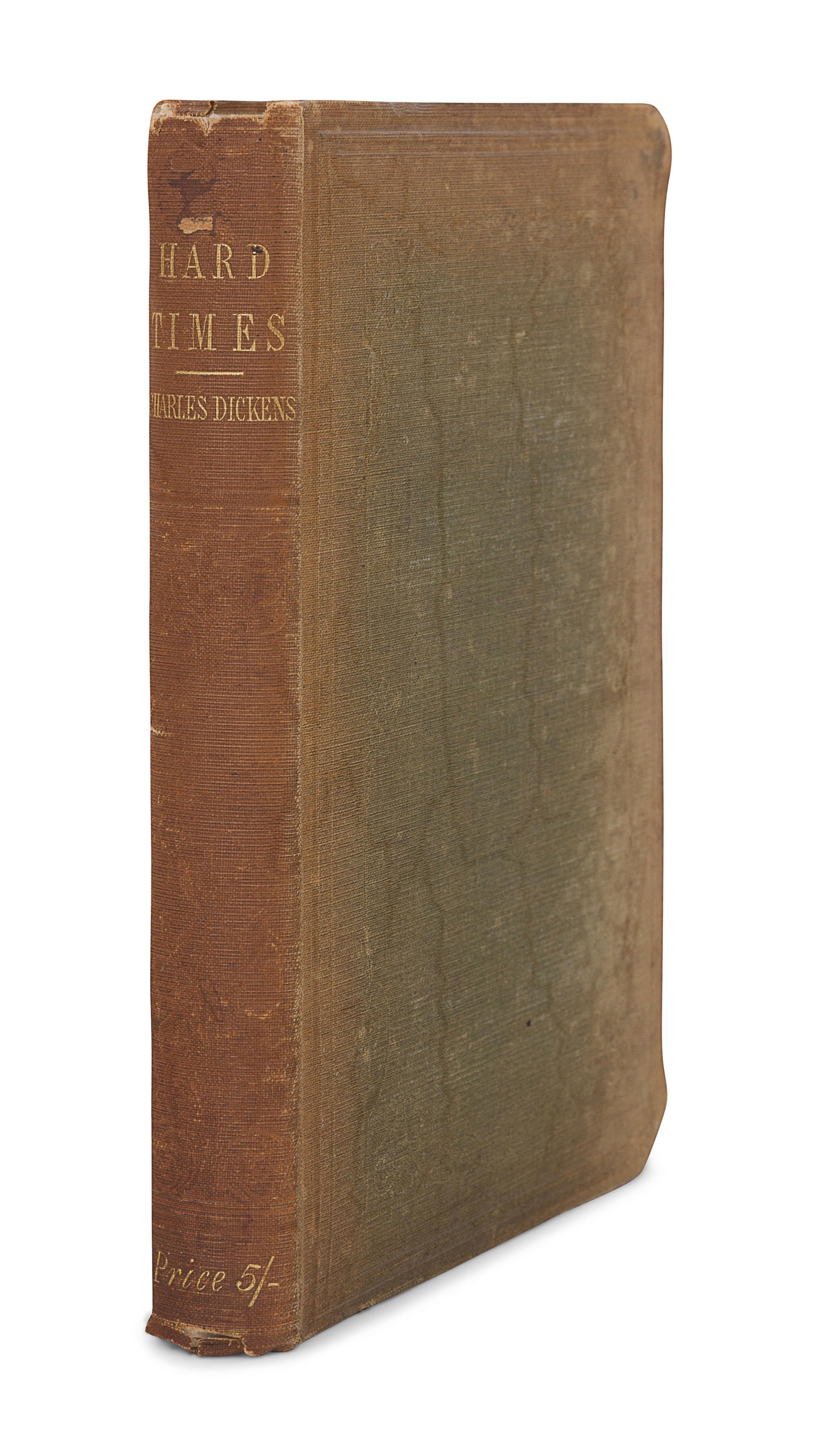 DICKENS, Charles (1812-1870). Hard Times . For These Times. London: Bradbury & Evans, 1854.