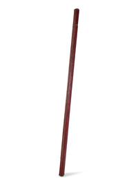 An English Leather-Cased Folding Library Ladder