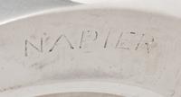 A Napier "Tells-You-How" Cocktail Shaker