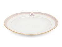 A Russian Porcelain Plate from the Everyday Service of Grand Duke Alexander Alexandrovich
