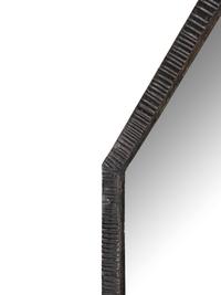 A Contemporary Textured Metal Mirror