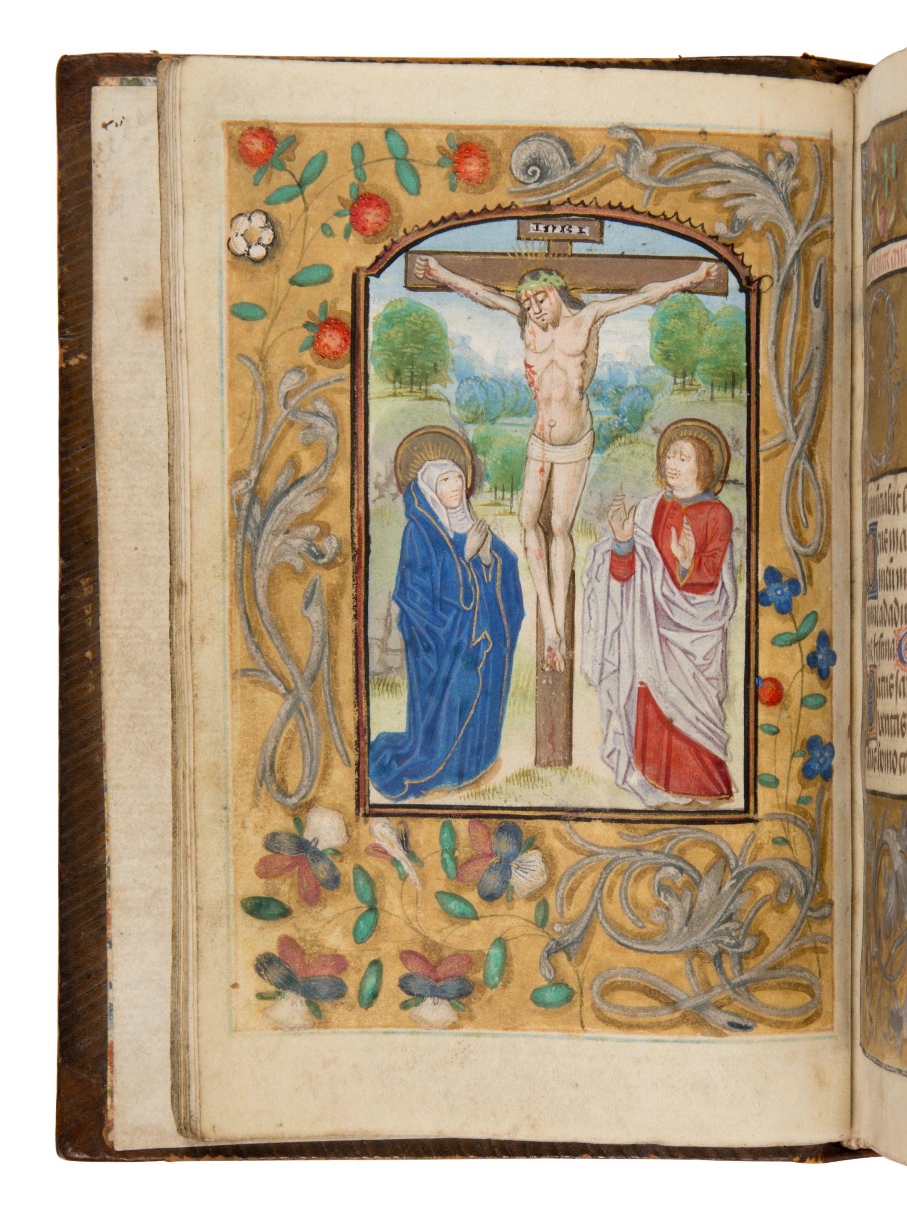 FOLLOWER OF LOYSET LIÉDET (active 1448–1478) and THE MASTER OF EDWARD IV (active 1470–1490) with FOLLOWER OF WILLEM VRELANT (active 1454–1481) Book of Hours, in Latin, illuminated manuscript on parchment [Southern Netherlands, Bruges, c. 1480]