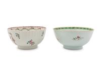 Two Chinese Export Bowls