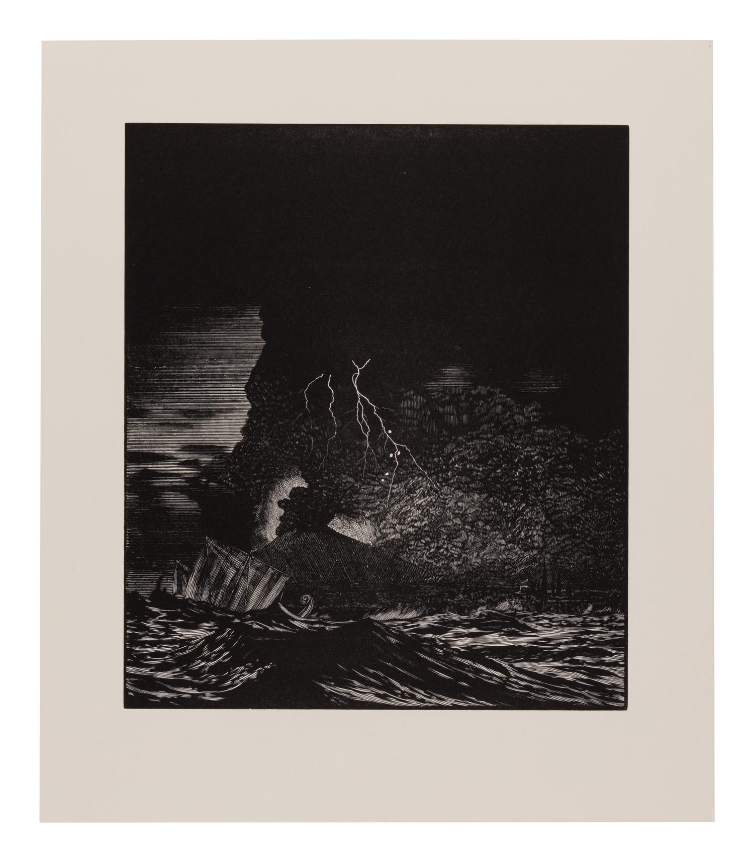 [MOSER, BARRY, illustrator]. Ashen Sky: The Letters of Pliny the Younger on the Eruption of Vesuvius . Los Angeles: Getty Museum, [2007].