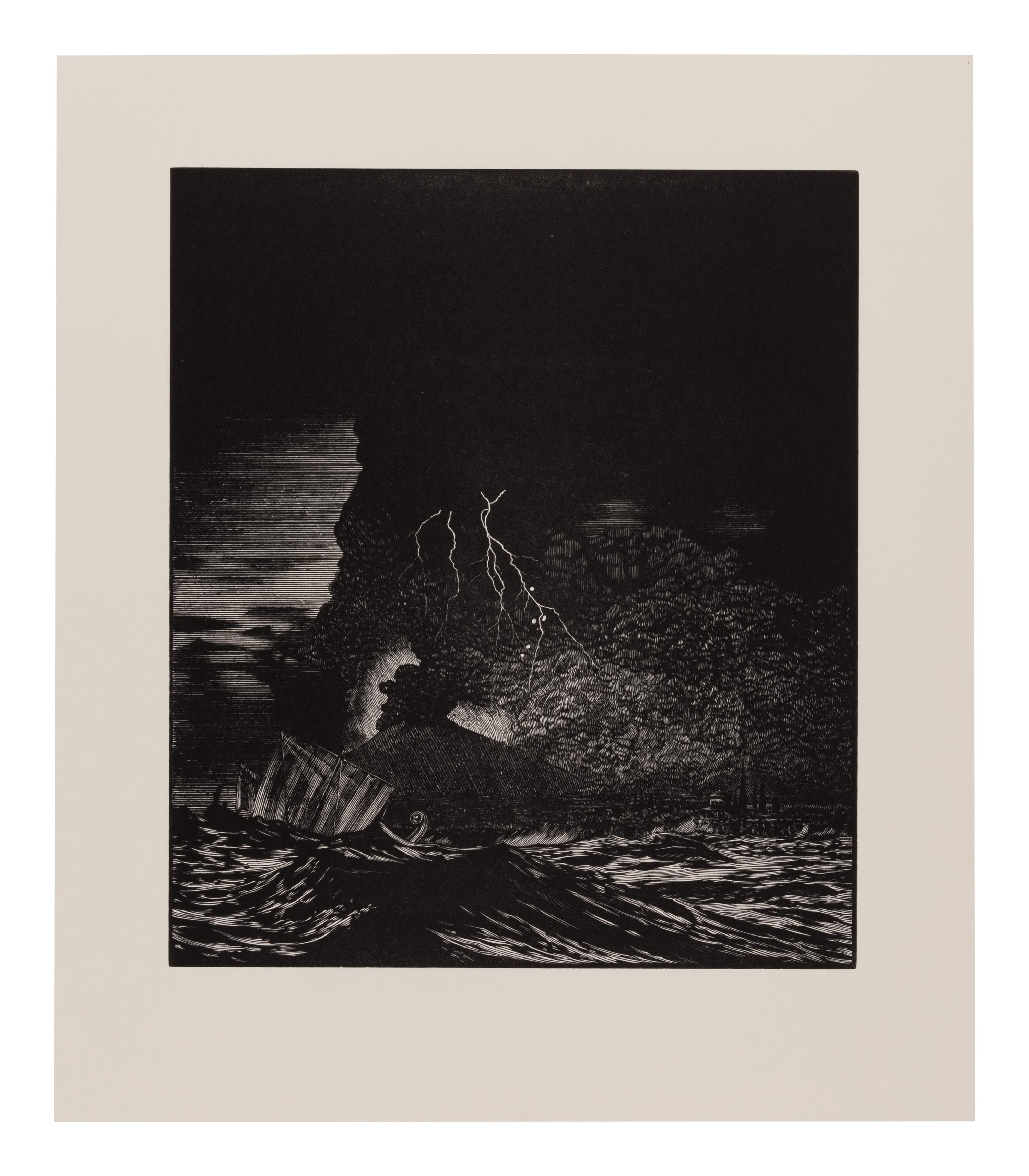 [MOSER, BARRY, illustrator]. Ashen Sky: The Letters of Pliny the Younger on the Eruption of Vesuvius . Los Angeles: Getty Museum, [2007].