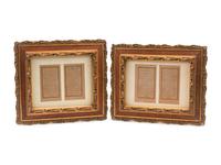 A Pair of Framed Illuminated Qur'an Leaves
