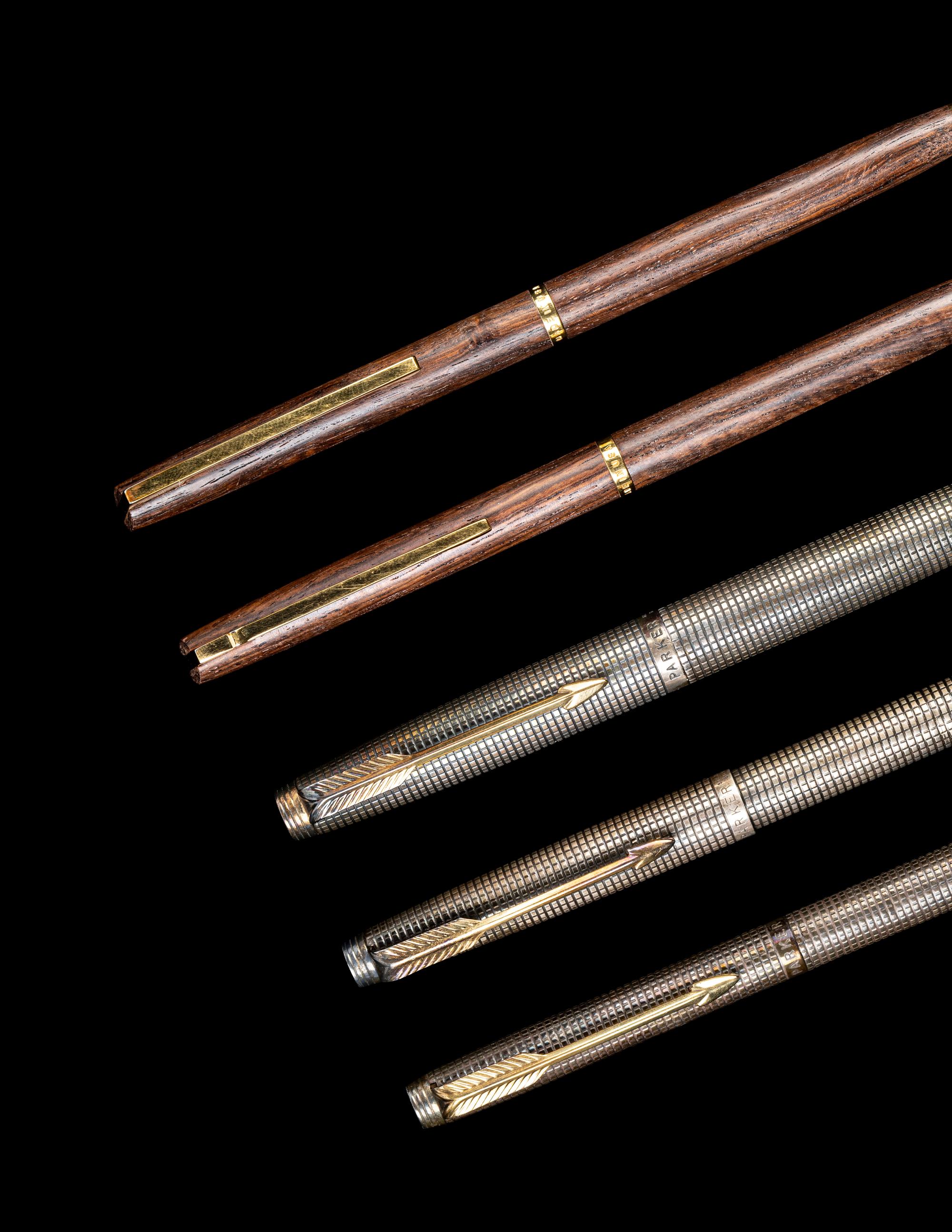 A Parker Fountain Pen, Ballpoint Pen and Mechanical Pencil Set
