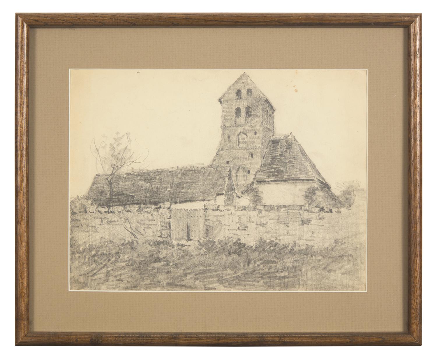 Two Works: French Village Scenes (2)