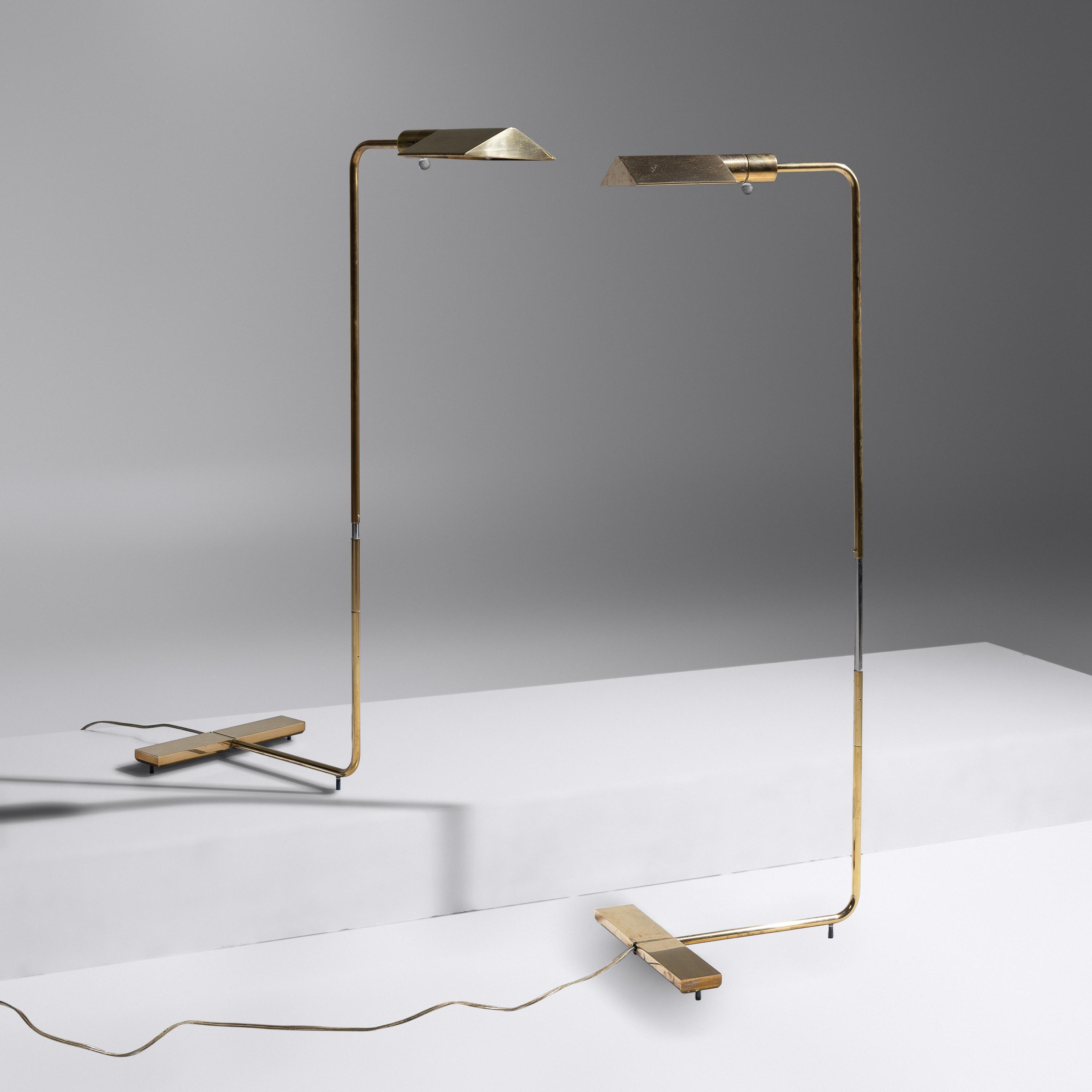 Pair of Cedric Hartman Floor Lamps