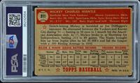 A 1952 Topps Mickey Mantle Rookie Baseball Card No. 311 (PSA 1 MK)