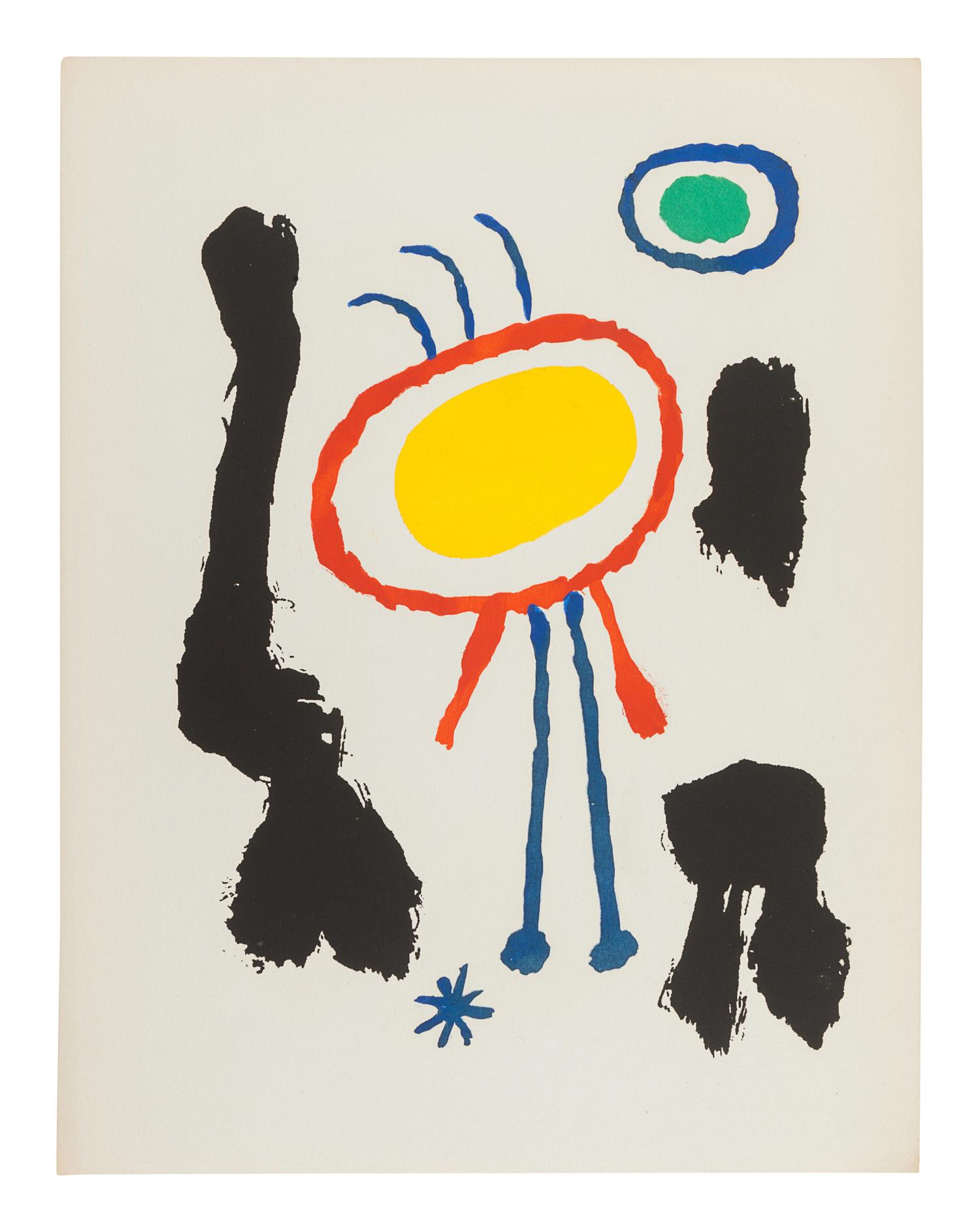[MIRÓ, Joan (1893-1983)]. – LEIRIS, Michel (1901-1990). The Prints of Joan Miro. New York: Curt Valentin, 1947.