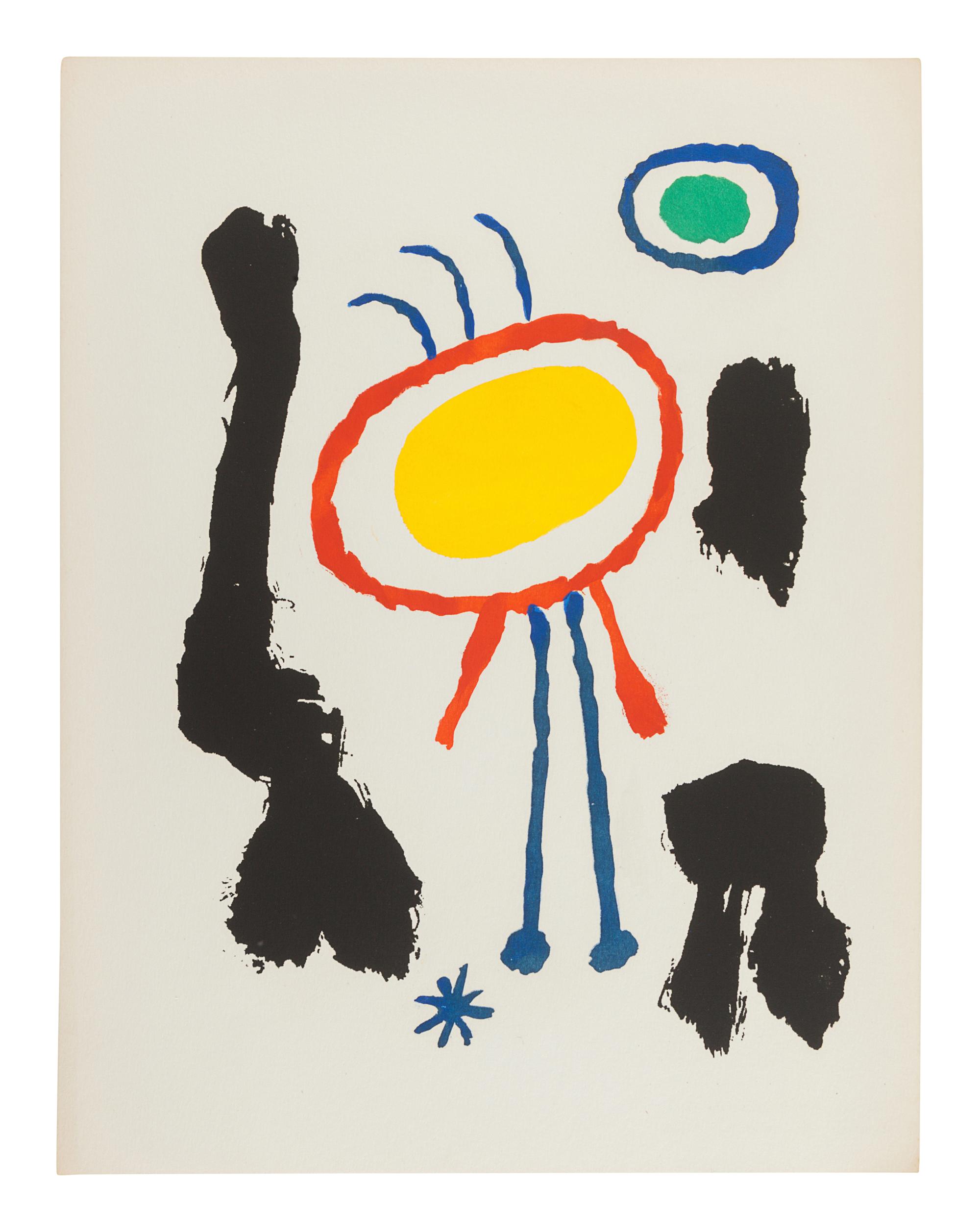 [MIRÓ, Joan (1893-1983)]. – LEIRIS, Michel (1901-1990). The Prints of Joan Miro. New York: Curt Valentin, 1947.
