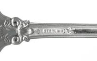 An American Silver Flatware Service, Frank W. Smith, Gardener, MA, Federal Cotillion pattern, the handles with the engraved script mono