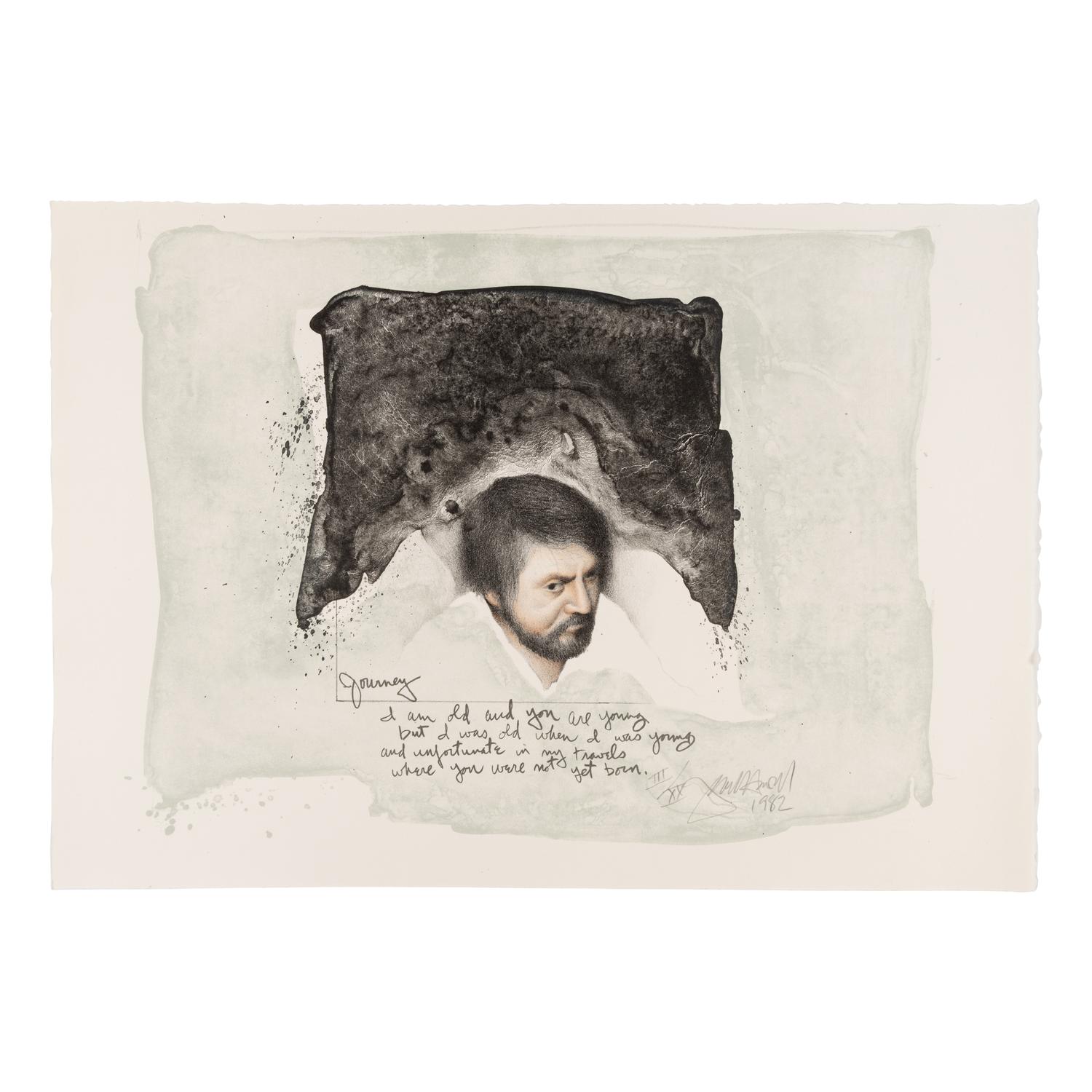 Frank Howell (American, 1937–1997) — Letters Never Sent (portfolio of eight prints in original cloth covered case)