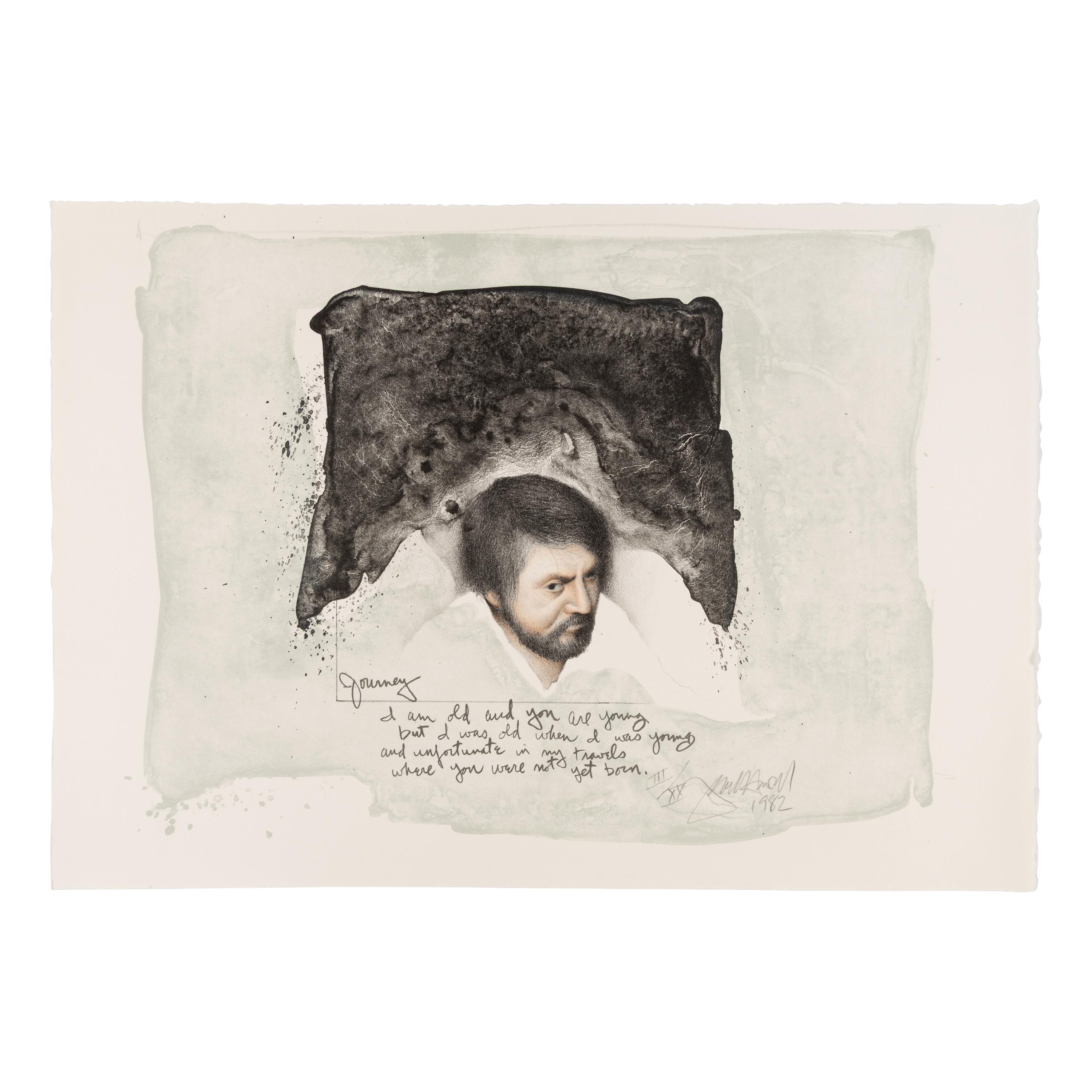 Frank Howell (American, 1937–1997) — Letters Never Sent (portfolio of eight prints in original cloth covered case)