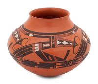 Polychrome Pottery Jar