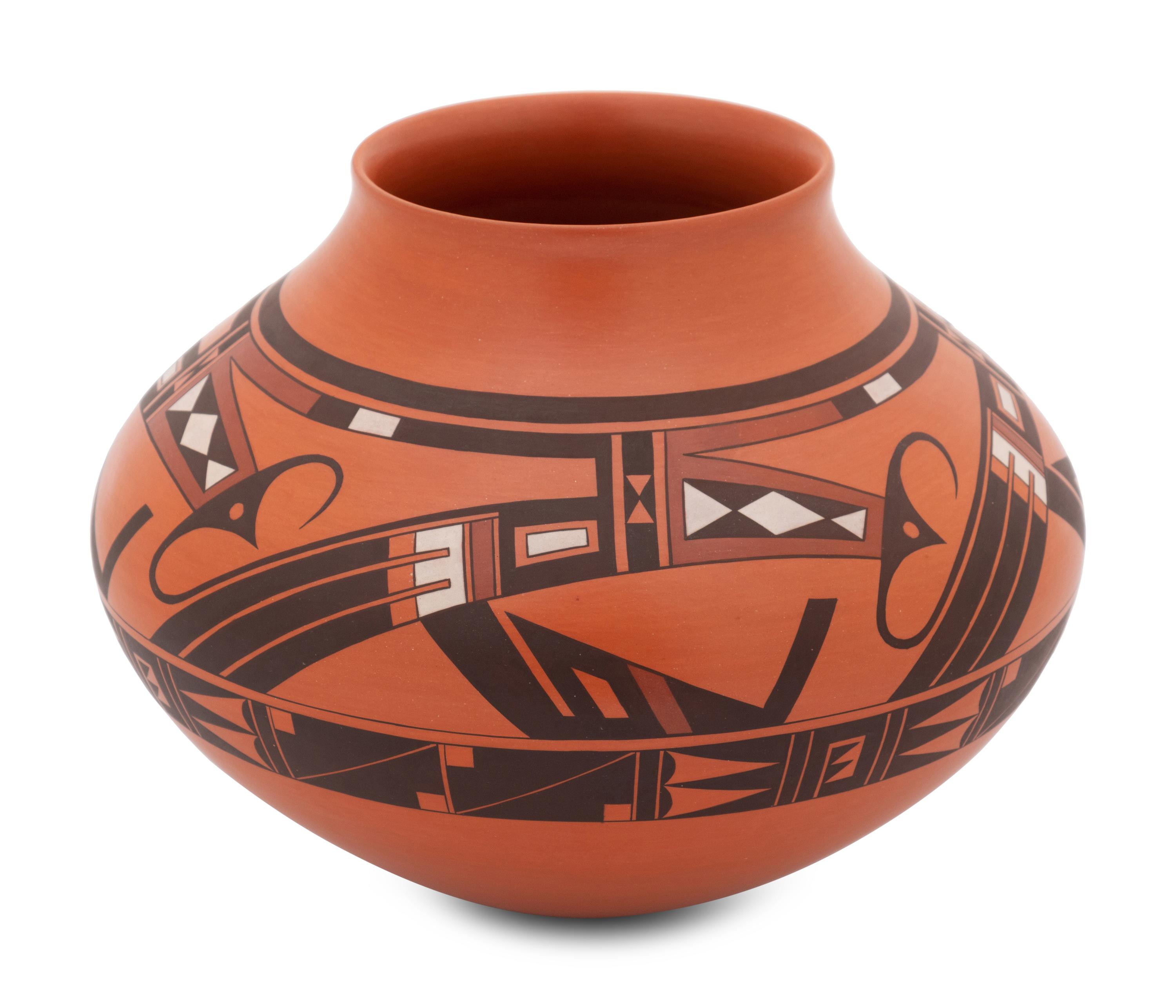 Polychrome Pottery Jar