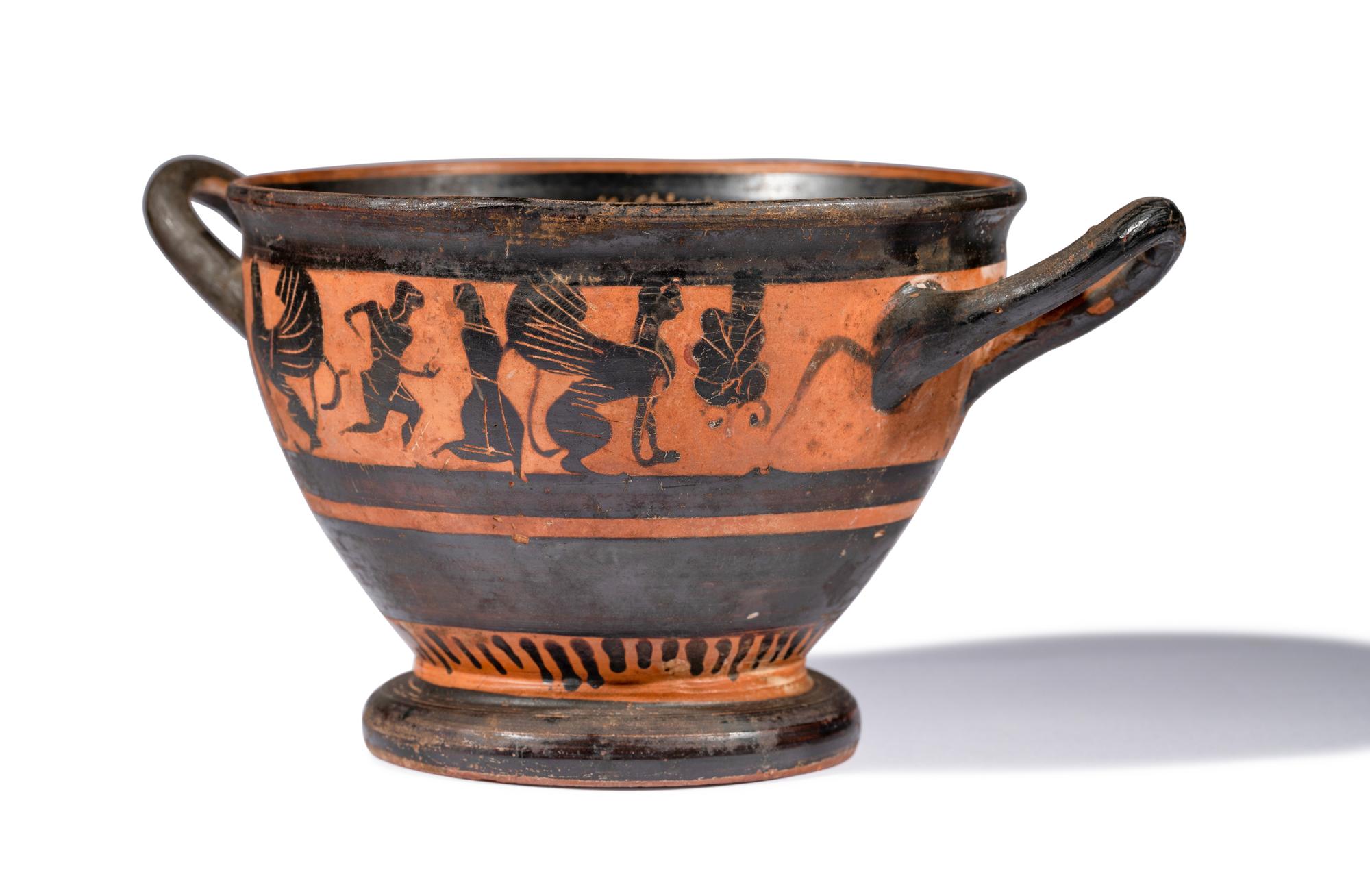 An Attic Black-Figured Skyphos