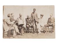 [PRESIDENTS]. A group of photographs and real photo postcards featuring Presidents Theodore Roosevelt, William McKinley, and Calvin Coolidge, comprising: