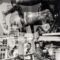 Robert Rauschenberg (1925-2008) Bob + Cy -- Venice, 1952