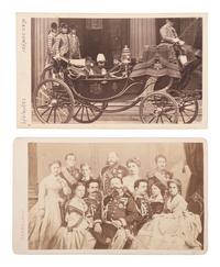 [EARLY PHOTOGRAPHY]. Extensive collection of international CDVs, many featuring royalty.