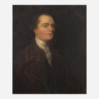 Attributed to Henry Walton (British, 1746–1813) Pair of Portraits of Gentlemen, Bust-Length