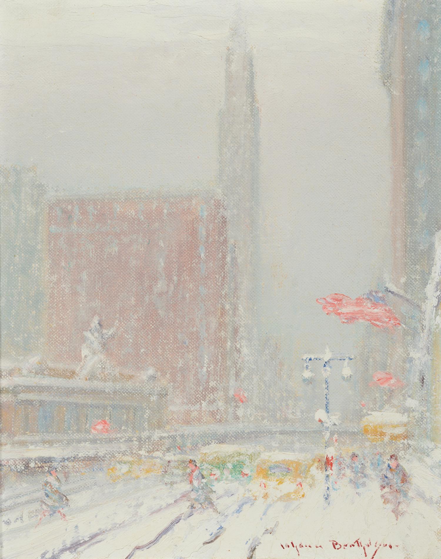 Forty-second Street in Snow