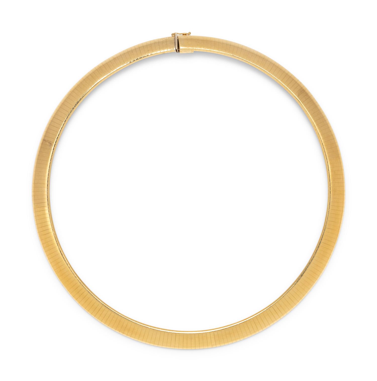 YELLOW GOLD NECKLACE