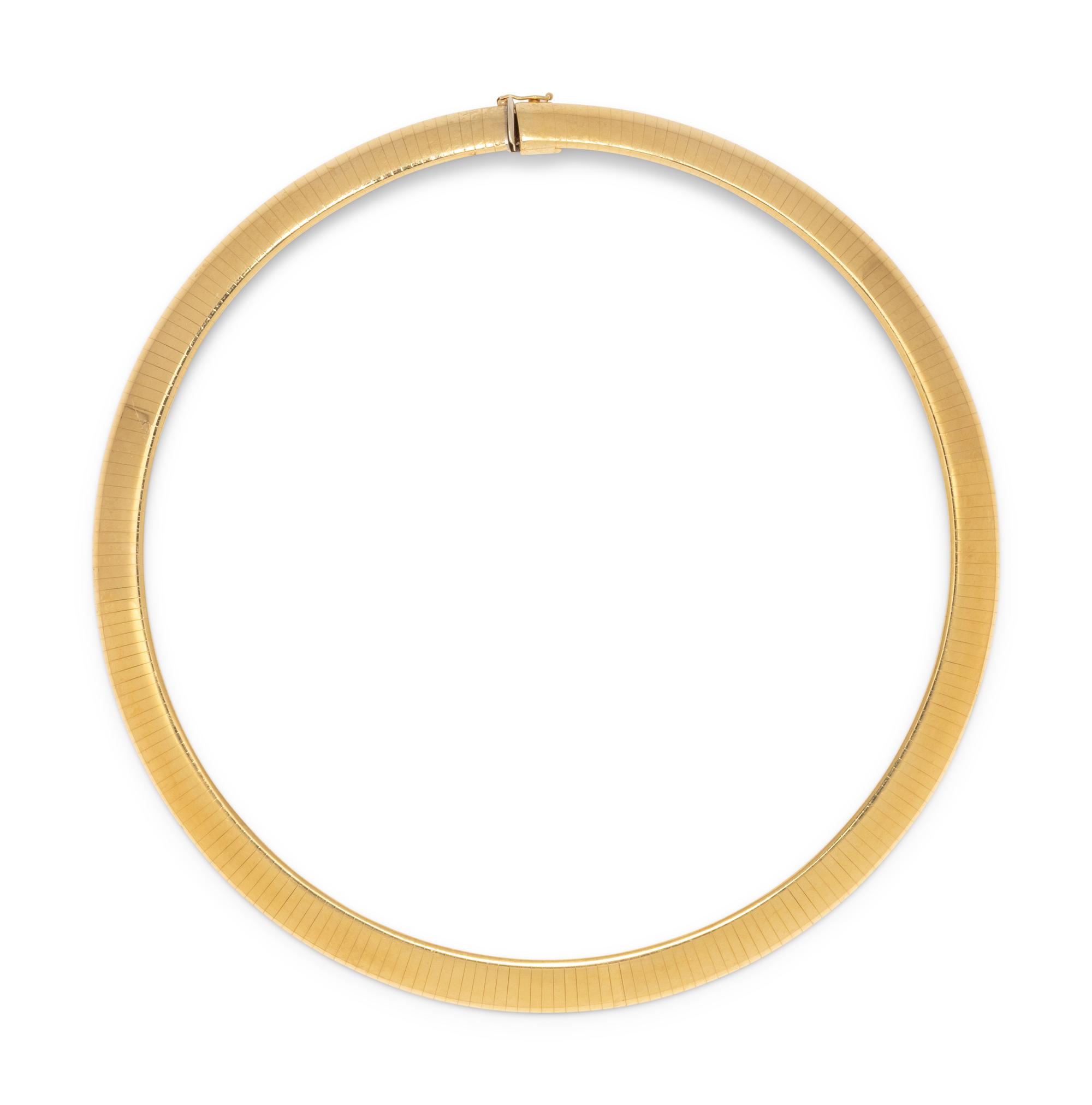 YELLOW GOLD NECKLACE
