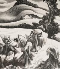 Cradling Wheat , 1939