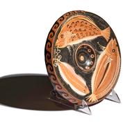 An Apulian Red-Figured Fish Plate