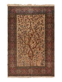 A Persian Wool 'Tree of Life' Rug