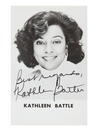 A Group of 6 Signed Photographs of Opera Singers from the 1970s-1990s