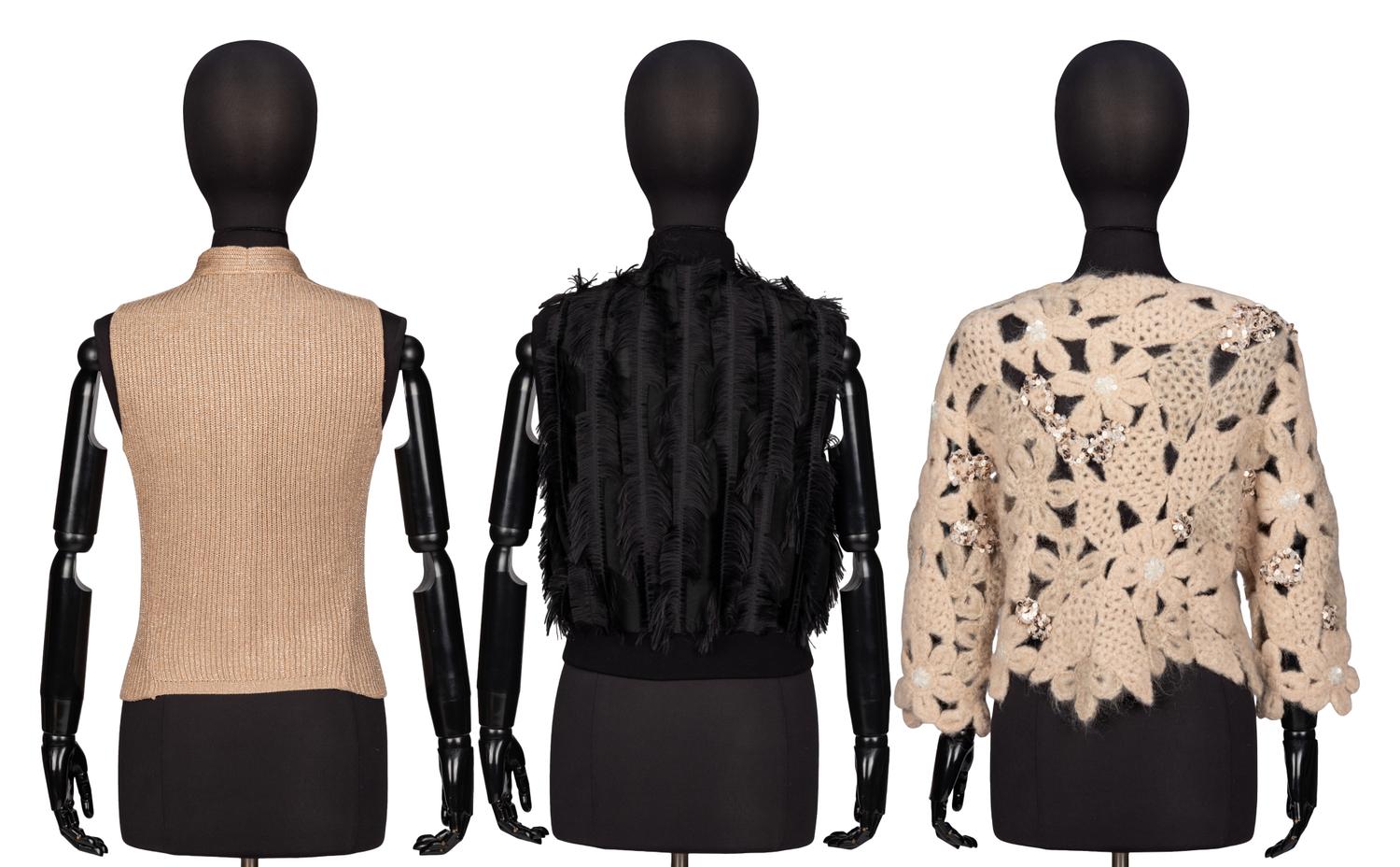 Brunello Cucinelli, Two Vests & Sweater