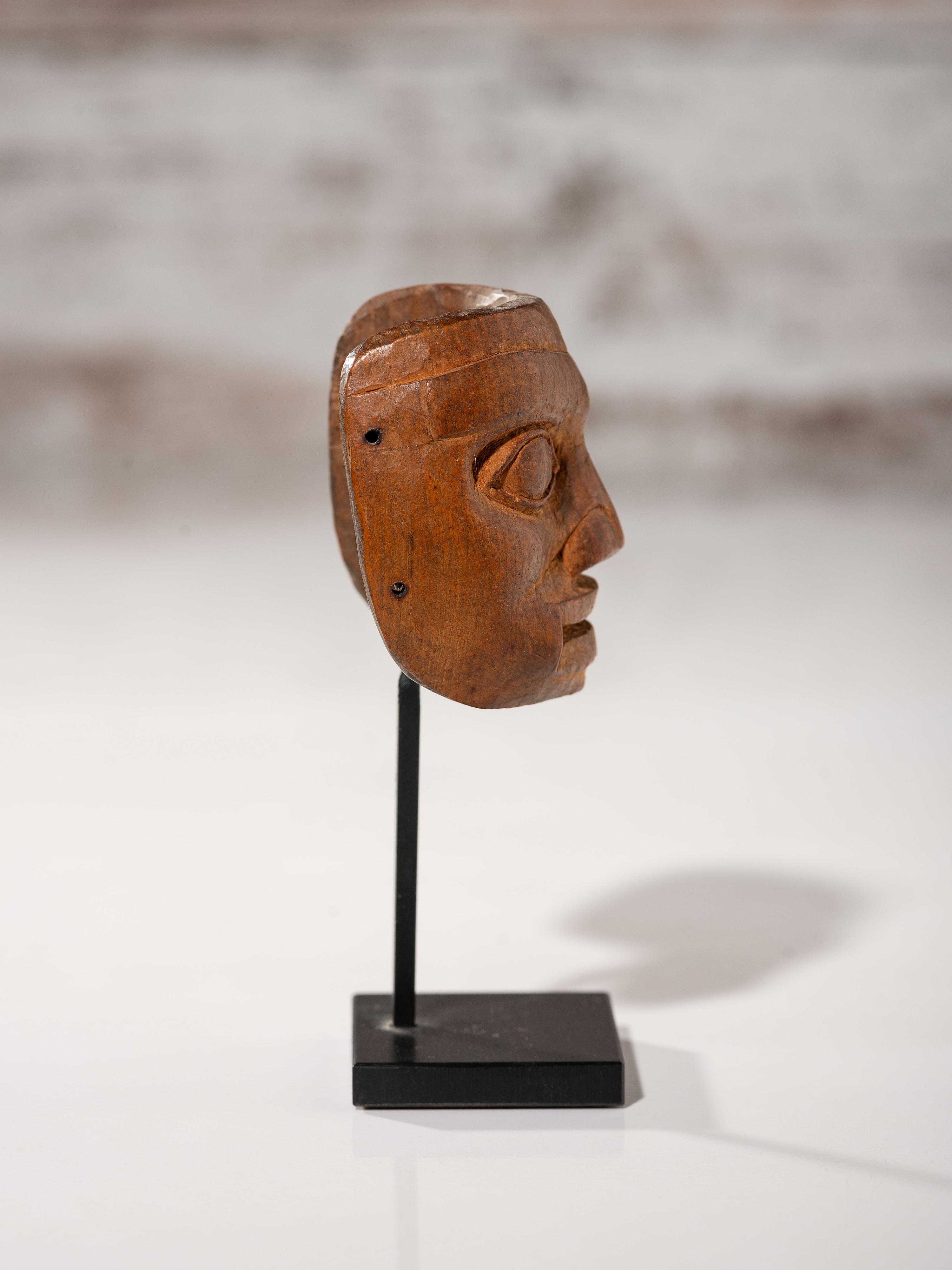 Haida Carved Maskette