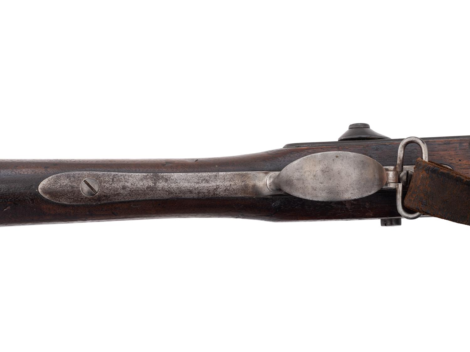 [CIVIL WAR]. US Model 1842 musket by Harpers Ferry with bayonet.