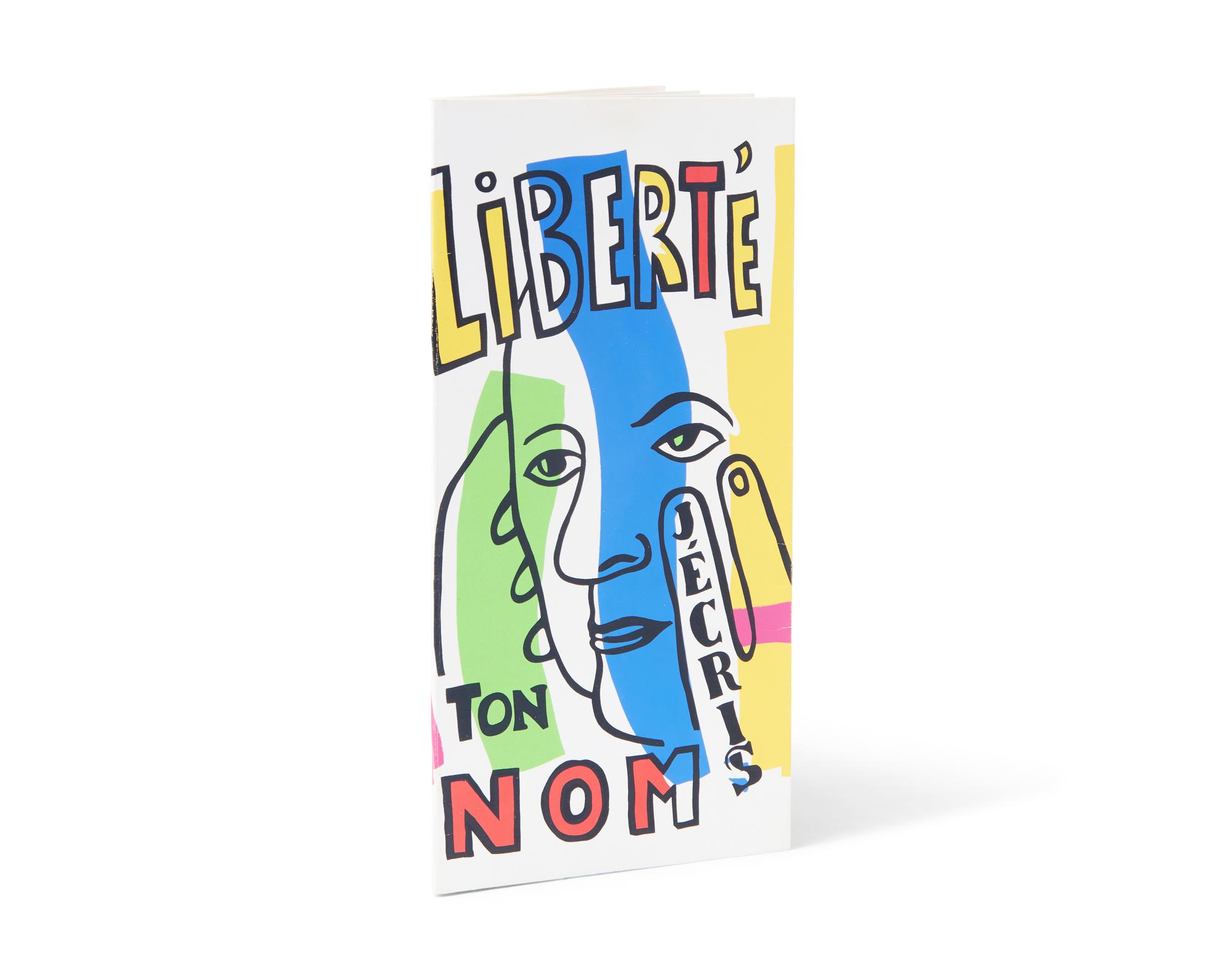 [Art] [Leger, Fernand] Eluard, Paul. Liberte j'ecris ton nom