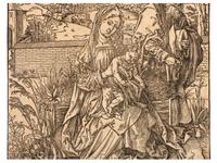 The Holy Family with the Three Hares